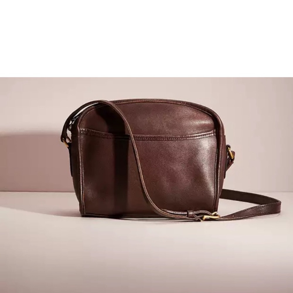 Brown LeatherMetropolis Crossbody Bag